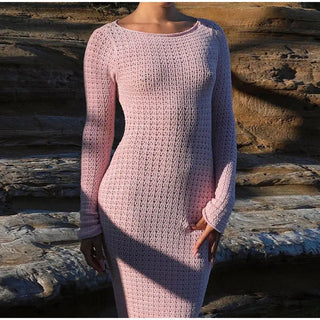 Liora Backless Knit Dress
