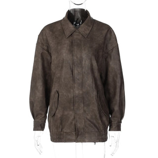 Tate Faux Leather Jacket