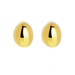 Salt Oval Earrings