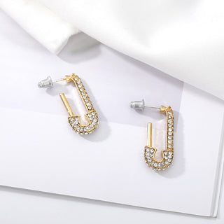 Marget Safety Pin Earrings