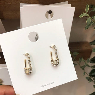 Marget Safety Pin Earrings